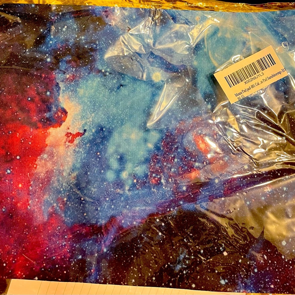Cosmic mouse pad. New in wrapper
